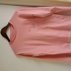 Vineyard Vines Women's pink long sleeve tee size xs